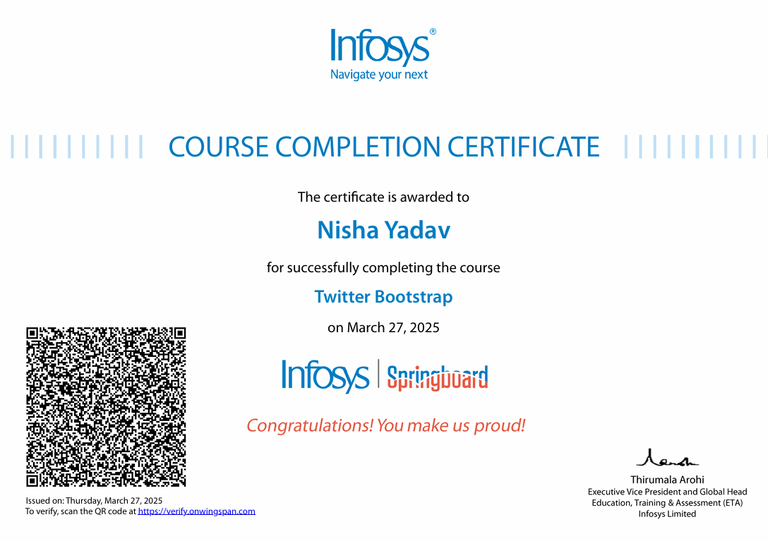 Certificate 1