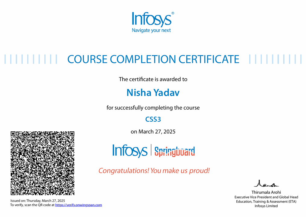 Certificate 2