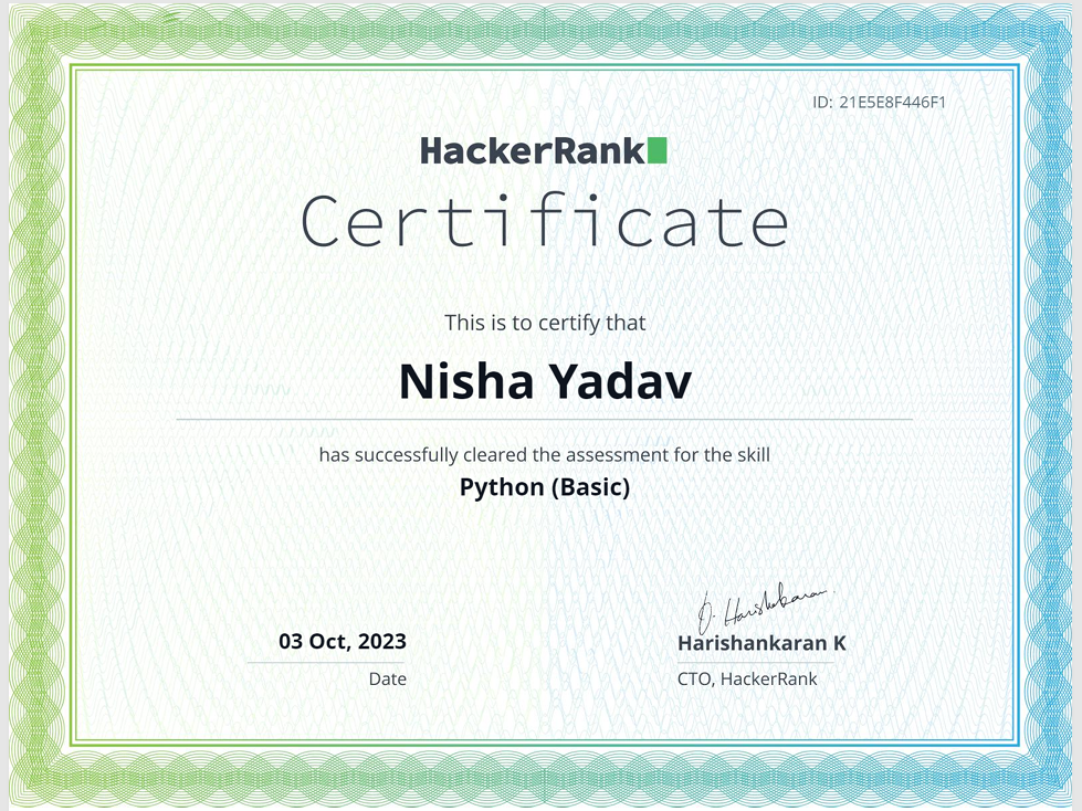 Certificate 6